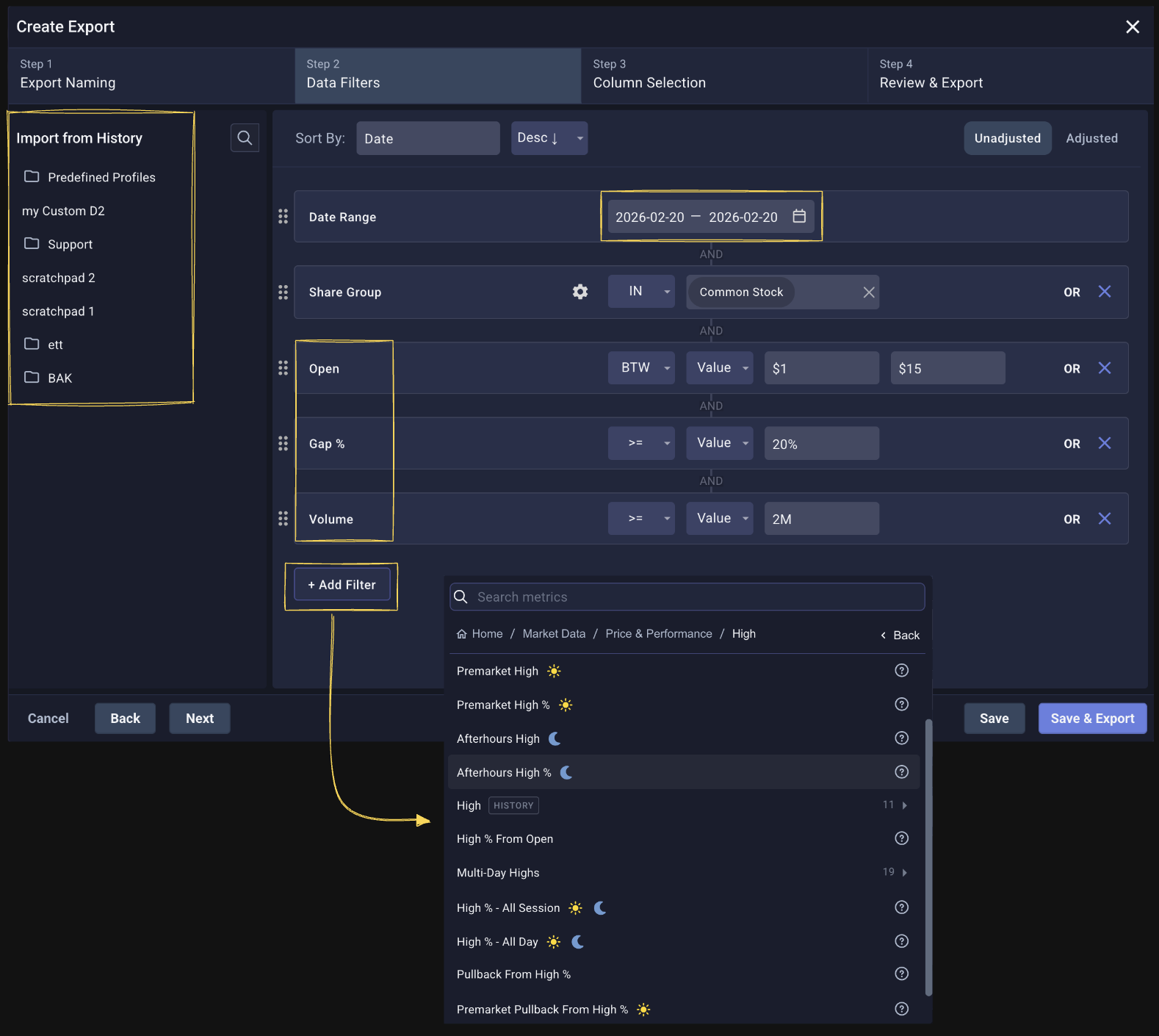 Dashboard Layout Management